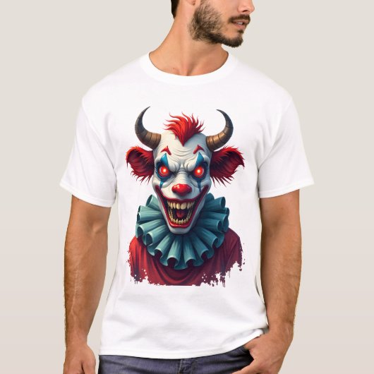 Clown Cow of Terror T-shirt (Voorkant)