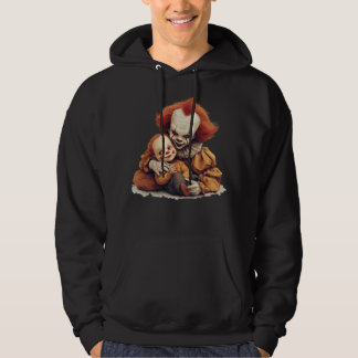 Clown Duo Halloween Plezier Hoodie
