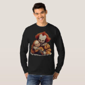 Clown Duo Halloween Pret T-shirt (Voorkant volledig)