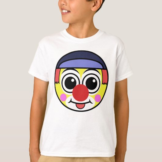 Clown Emoji Face T-Shirt (Voorkant)