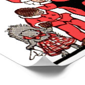 clown en vrienden maken hun buiging poster (Hoek)