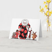 clown en vrienden nemen hun boog kaart (Gele Bloem)