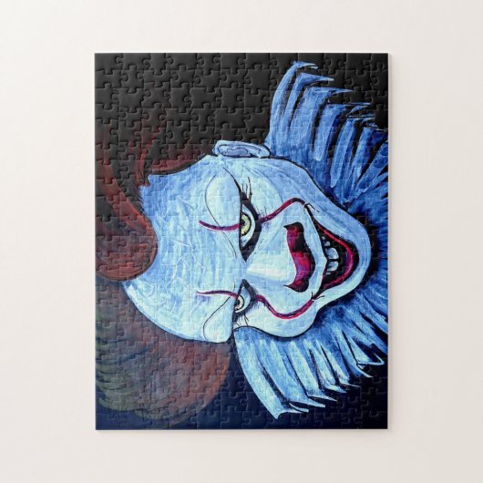 Clown:Evil Jigzaag Puzzle Legpuzzel (Verticaal)