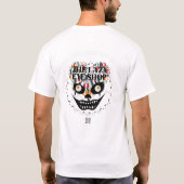 Clown Face Design T-shirt (Achterkant)