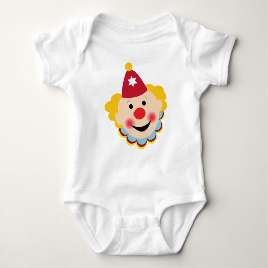 Clown Face T-shirt met lange mouwen (Voorkant)