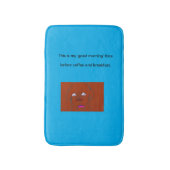 Clown-Faced Dog Cartoon Sketch Badmat (Voorkant Verticaal)