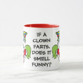 Clown Farts Smell Funny Mok (Midden)