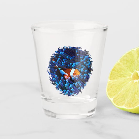 Clown Fish Bandana USB-oplaadstation Shot Glas (Voorkant)