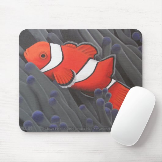Clown Fish Mousepad Muismat (Met muis)