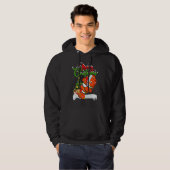 Clown Fish   Xmas Decorations Santa Clown Fish Chr Hoodie (Voorkant volledig)