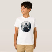 Clown Fisherman Vist grappig Halloween T-shirt (Voorkant volledig)