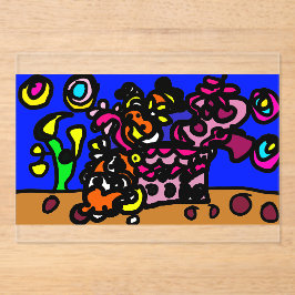 Clown fishes love  acryl uitnodigingen