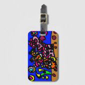 Clown fishes love bagagelabel (Voorkant (verticaal))