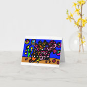 Clown fishes love  kaart (Gele Bloem)