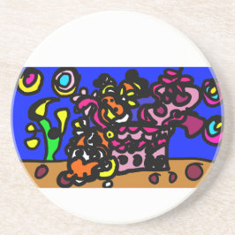 Clown fishes love  zandsteen onderzetter