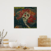 Clown Frons Poster (Keuken)