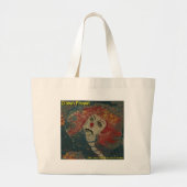 clown frown grote tote bag (Voorkant)