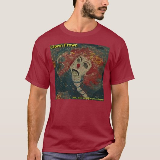 Clown Frown T-shirt (Voorkant)