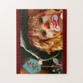 Clown gezicht legpuzzel (Verticaal)