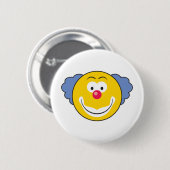 Clown Gezicht Ronde Button 5,7 Cm (Voorkant /achterkant)