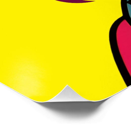 Clown Glossy Poster (Hoek)