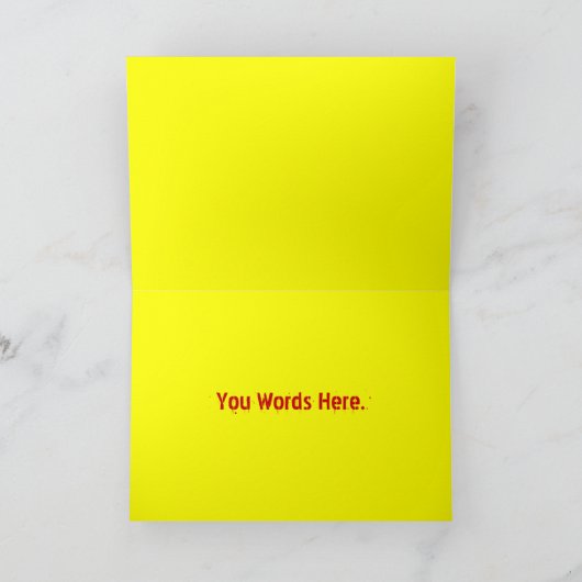 Clown Greeting Card Kaart (Binnen)