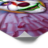 Clown griezelig gek poster (Hoek)