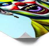 Clown griezelig gek poster (Hoek)