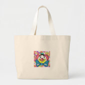 clown grote tote bag (Voorkant)
