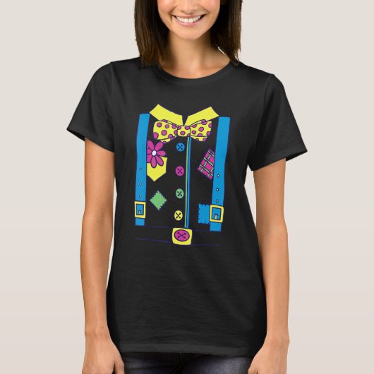 Clown Halloween en Carnaval T-shirt (Voorkant)
