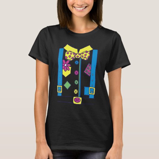 Clown Halloween und Karneval T-shirt (Voorkant)