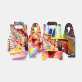 Clown Happy Faces, Bedankdoosjes (Uitgevouwen)