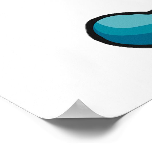 Clown Hockey Funny Sport Poster (Hoek)