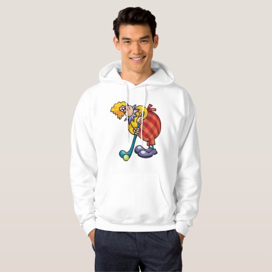 Clown Hockey Hoodie (Voorkant volledig)