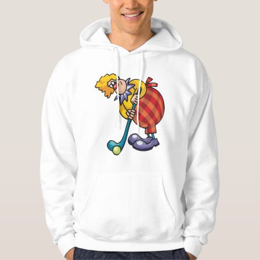 Clown Hockey Hoodie (Voorkant)
