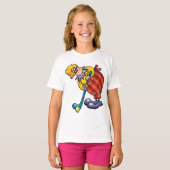 Clown Hockey Sport T-Shirt (Voorkant volledig)