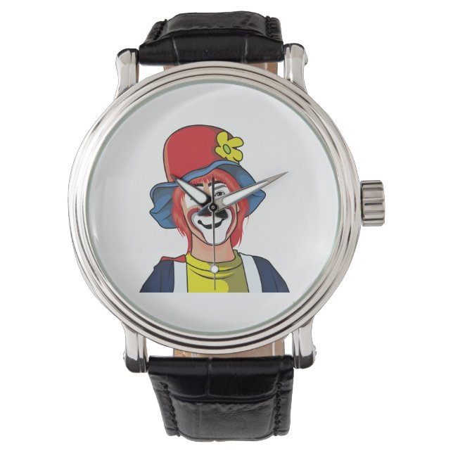 clown horloge (Voorkant)