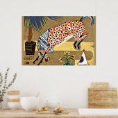 Clown Horse, fijn kunstschilderij, Poster (Keuken)