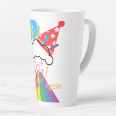 Clown: Ik ben weer nuchter Latte Mok (Rechterhoek)