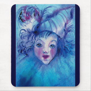 CLOWN IN BLAUW MUISMAT