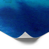 CLOWN IN BLAUW POSTER (Hoek)
