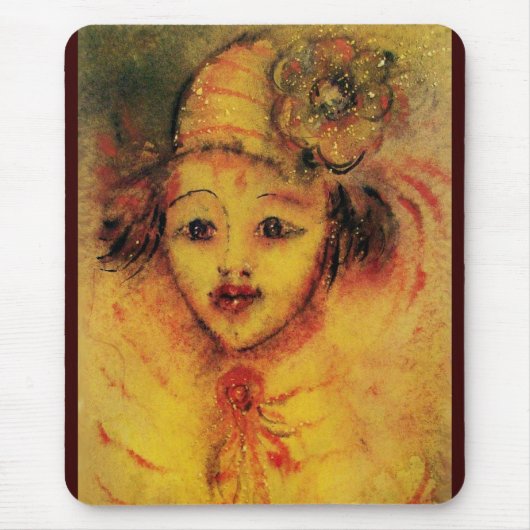 CLOWN IN GEEL MUISMAT (Voorkant)