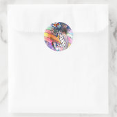 CLOWN IN LOVE.jpg Ronde Sticker (Tas)