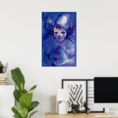 CLOWN IN PAARS POSTER (Thuiskantoor)