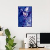 CLOWN IN PAARS POSTER (Thuiskantoor)