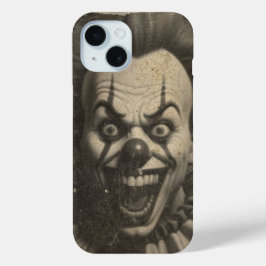  clown iPhone 15 telefoonhoesje Case