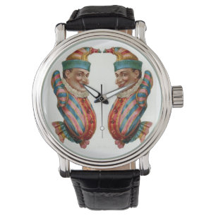 Clown Jester Style Watch Horloge