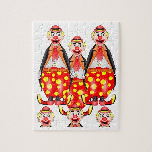 Clown Jigsaw Puzzel (Verticaal)