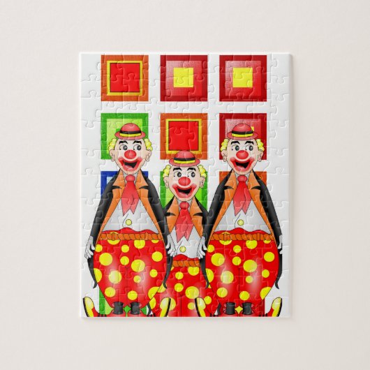 Clown Jigsaw Puzzel (Verticaal)