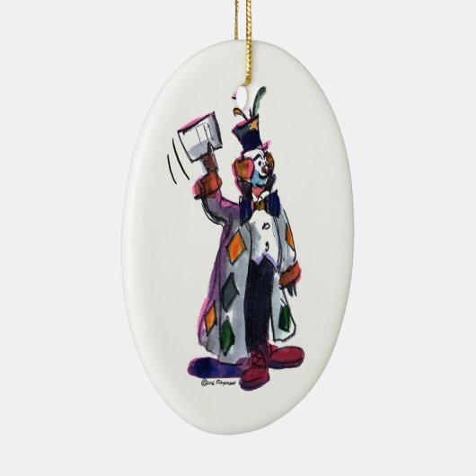 cLoWn Keramisch Ornament (Rechts)